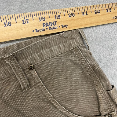 Lakin Key Hose Herren 44 x 32 braun Ente Doppelknie Canvas Workwear tatsächlich 42 x 30 - Bild 2 von 8