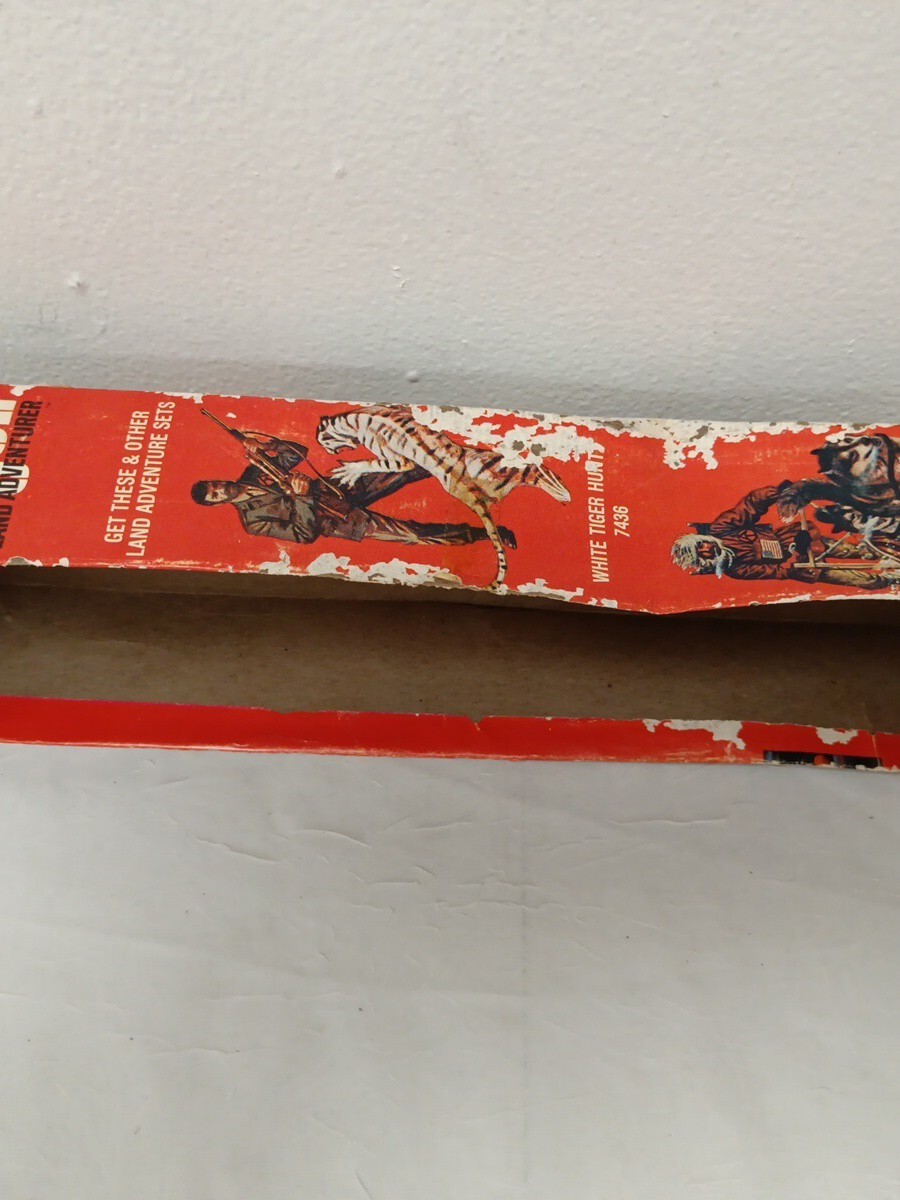 ビンテージ　GIJOE  ランドアドベンチャー　1970年　オリジナルBOX付 Vintage 1970 Hasbro GI Joe Adventure Team Land Adventurer