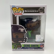 Funko Pop! GENO SMITH #255 Seattle Seahawks NFL Football w/PROTECTOR + FREE SHIP