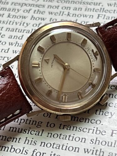 Vintage Jaeger LeCoultre Memovox Alarm Mechanical Manual Winding Watch