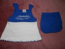 Baby Girl University Of Kentucky Outfit Set Size 0 3 Months