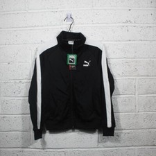 Puma Black Tracksuit Top - XXS/6