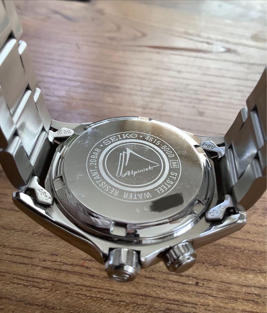 Seiko Mechanical Alpinist Automatic SCVF007 4S15-6000 36mm Seiko Mechanical Alpinist Automatic SCVF007 4S15-6000 36mm