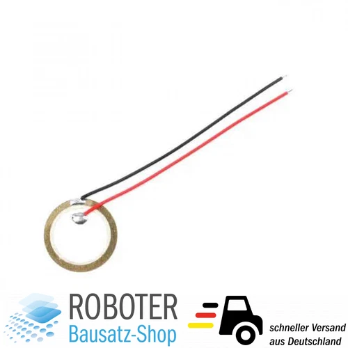 10 Stück Piezo Element Summer Lautsprecher Buzzer Ø18mm