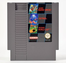 ebay® Auktion 327236500313 | Nintendo NES,3 in 1,Super Mario Bros. + Tetris + World Cup,Modul,NES-ZZ-NOE Thumbnail of ebay® auction 327236500313 | Nintendo NES,3 in 1,Super Mario Bros. + Tetris + World Cup,Modul,NES-ZZ-NOE