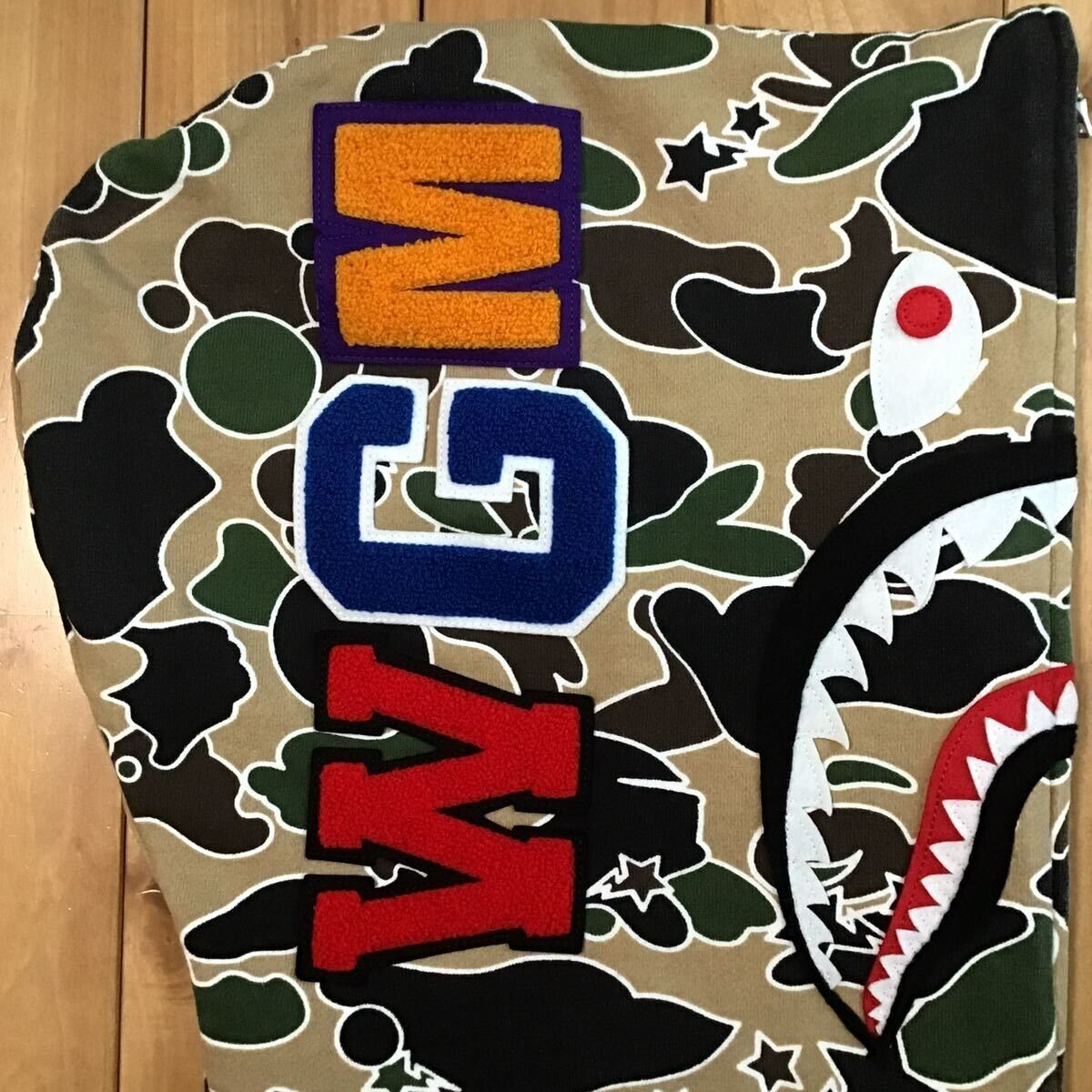 BAPE Sta camo shark full zip hoodie a bathing ape psyche BAPE Sta camo shark full zip hoodie a bathing ape psyche
