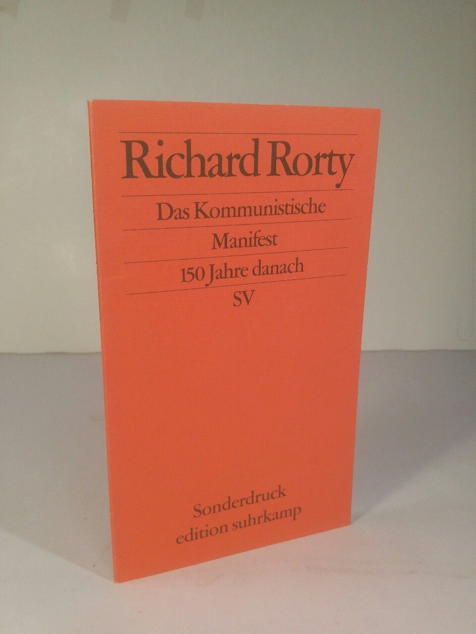 Das 'kommunistische Manifest'. [neubuch] 150 Jahre Danach (edition