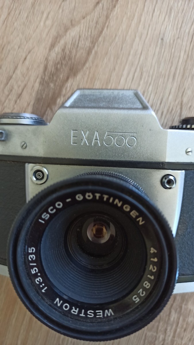 Appareil Photo Ihagee Exa II B – Objectif Isco Westron 35mm F/2,8 – Vintage