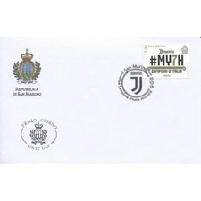 Busta primo giorno con annullo speciale Juventus Campione d'Italia 2017-2018 Sa