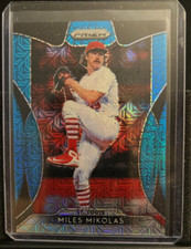 Miles Mikolas 2019 Prizm Blue Mojo Prizm #349/399 - Cardinals