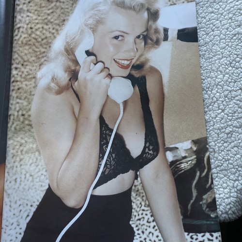 Vintage Marilyn Monroe Poster Book 1989 Twenty Tear Out 16.5” X 11.5” Color B/W - Picture 6 of 12