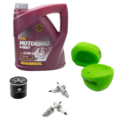 Servicekit Für Kawasaki VN-15 1500 C (1994-1995) – Luftfilter, Ölfilter & 4 Zündkerzen, Markenqualität