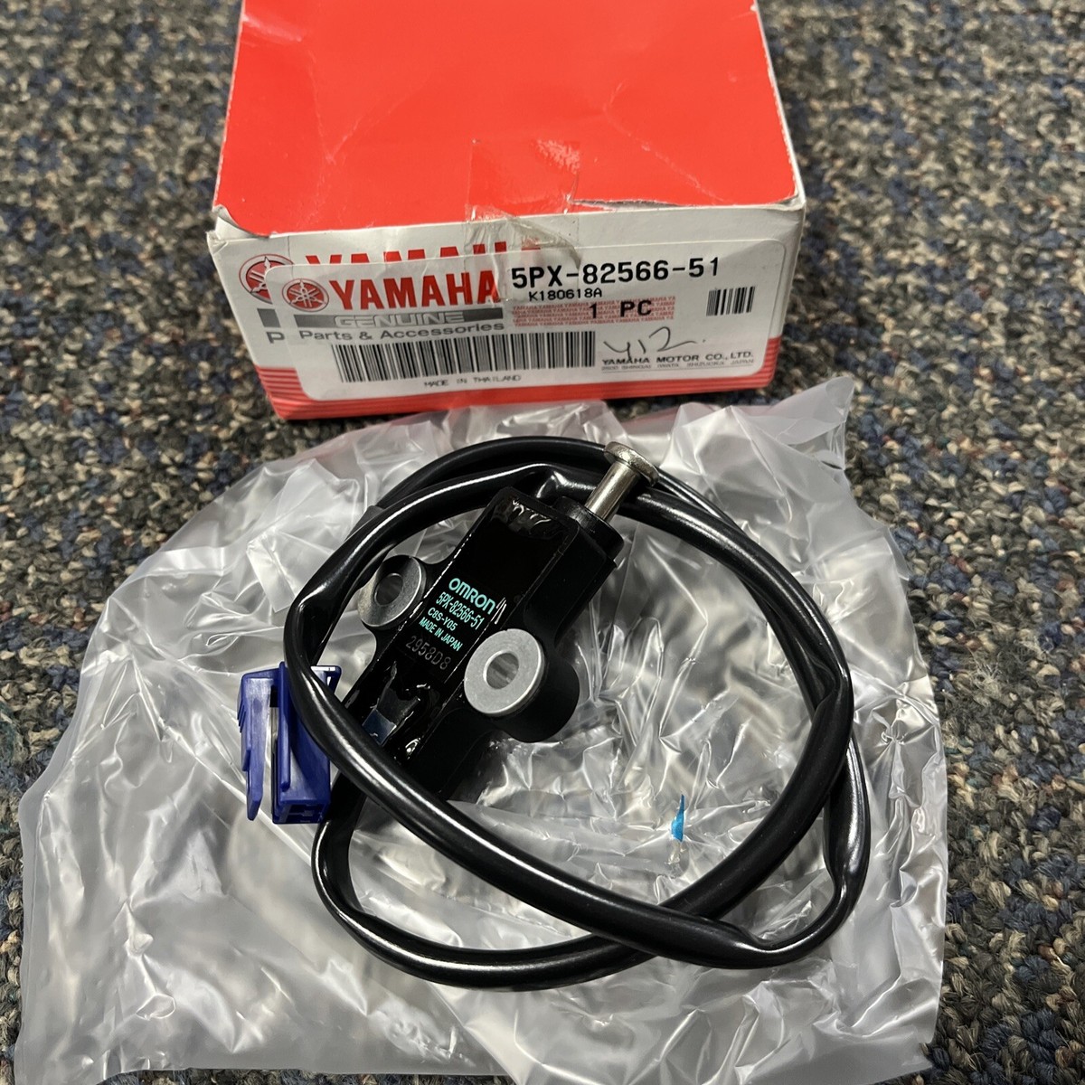 GENUINE YAMAHA YZF-R1 2002-03 SIDE STAND SWITCH 5PX-82566-51 #Y12