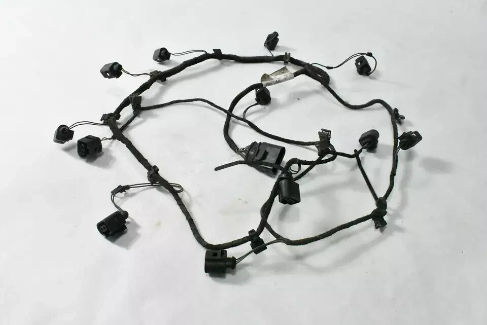 03-08 Bentley Continental GT GTC Rear Bumper Parking Sensor Wire Harness PDC OEM