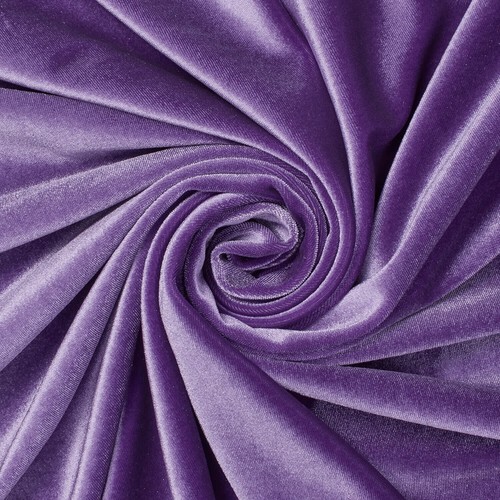 Stretch Velvet Polyester Spandex Heavyweight 60/61 Inch Fabric By The Yard - Picture 84 of 99