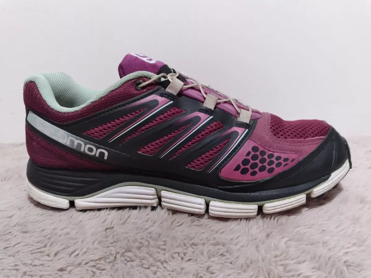 Salomon Womens Running trail Shoes Sneakers Purple Aqua Size 8.5 X