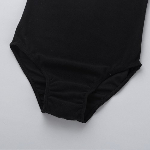 3-12 Girls Ballet Dance Leotard Gymnastics Bodysuit Stretchy Basic Jumpsuit - Picture 11 of 78