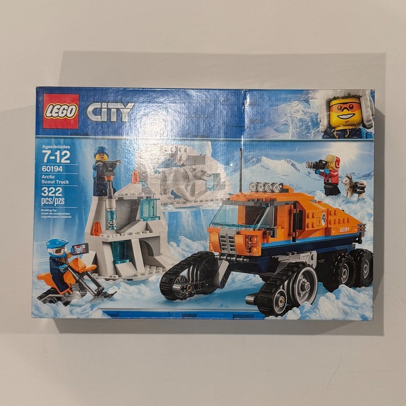 LEGO CITY Arctic Scout Truck 60194 Adventurous Polar Retired Set SEALED NIB