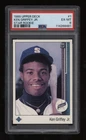 1989 Ken Griffey Jr. PSA 6 Upper Deck Rookie Rc #1 BLAZING PERFECT CENTERING