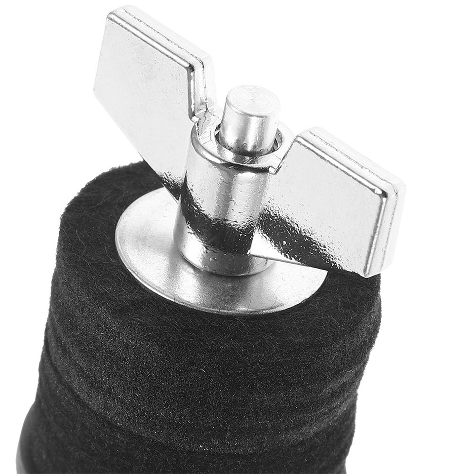 Barrel Stacker 2Pcs Durable Black Alloy Cymbal Stacker for Percussion Drum Accessories ...