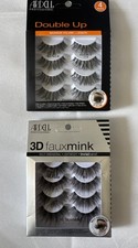 2 PACKS of 4 Sets Ardell Professional 3D Faux Mink Double Up False Eye Lashes