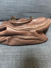 Vivienne Westwood 2way Boston Shoulder Bag Orb Embossed Leather Brown Japan Rare