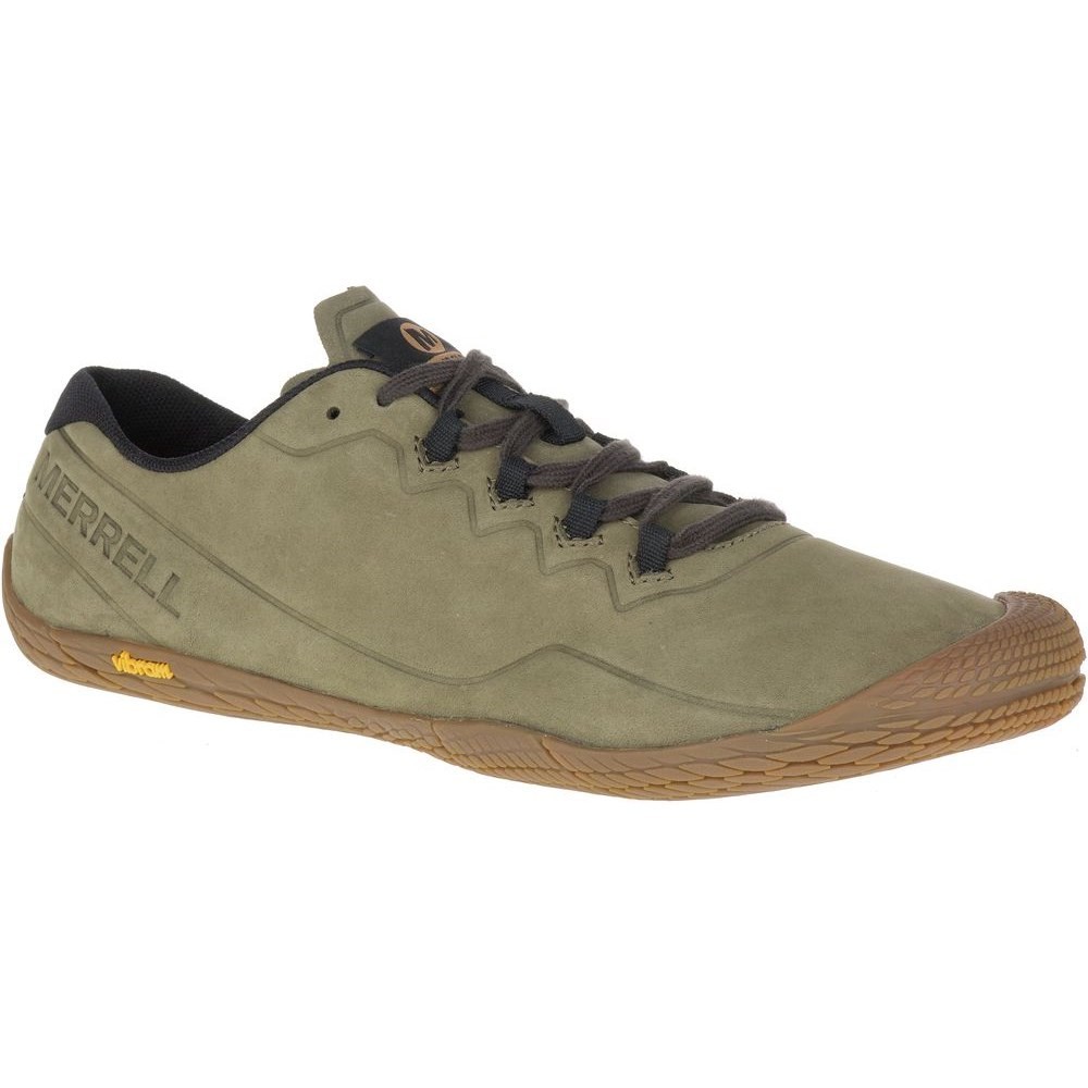 Scarpe Uomo Merrell Vapor Glove 3 Luna Ltr J97175 Grigio Beige Olivina