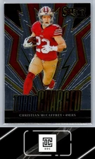 2023 Panini Select #TUR-CMC Christian McCaffrey Turbocharged