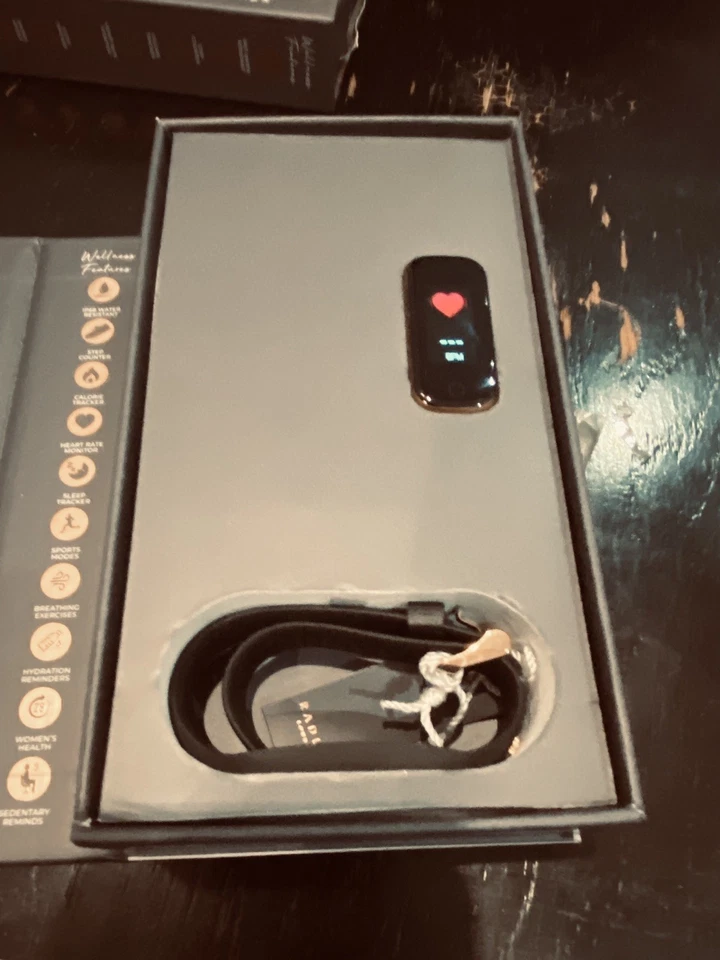 RADLEY S8 Black (Interchangeable) Silicone Strap,Health and Fitness casual wear - Image 2 of 4