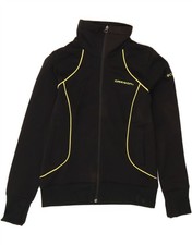 COLUMBIA Womens Tracksuit Top Jacket UK 12 Medium Black Polyester DI27