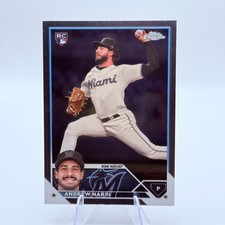 Andrew Nardi 2023 Topps Chrome Update #USC55 Rookie Miami Marlins Card MLB. rookie card picture