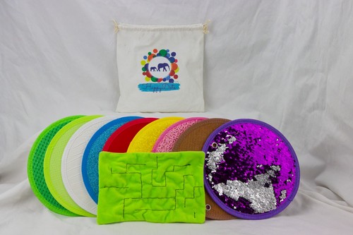 Happy Dots Sensory Set. Sensory Mats & Sensory Maze in Bag