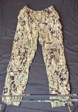 US Navy NWU Type III Pants Size Medium Short AOR2 Digital Camo Cargo BDU Pair 2