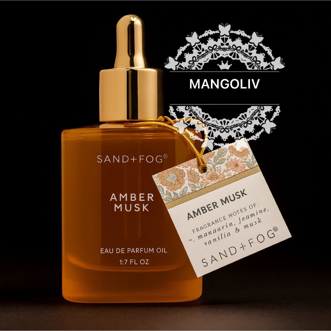 PRADA Eau de Parfum 100ml 使用済み Amber Musk ~Sand + Fog EDP Oil Dropper 1.7oz/ 50ml ( Prada