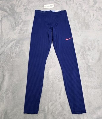 【美品】nike pro elite 2023 rosa ナイキプロエリート Nike 2023 Pro Elite Rosa Team Made In USA Tights Blue Men's Medium