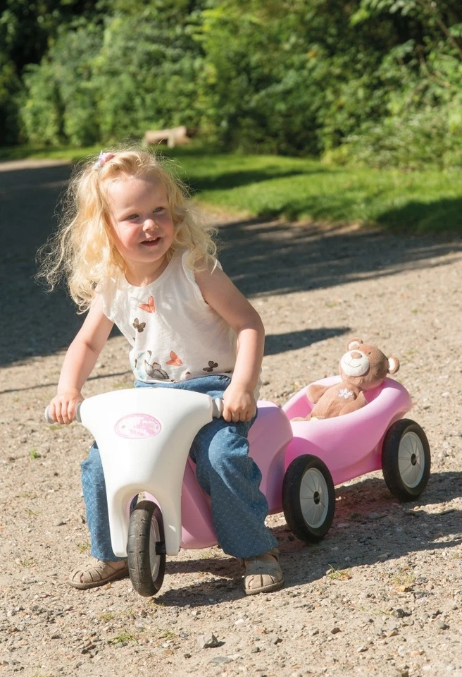 Dantoy My Little Princess Scooter Dreirad Fahrzeug cooler Kinder-Roller in Pink - Bild 3 von 3