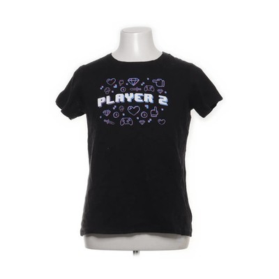 Teeturtle, T-shirt, Größe: S, Schwarz/Mehrfarbig, Baumwolle, Print, Herren #e21
