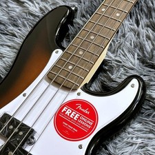 Battipenna Squier Mini Precision Bass scala corta bianco usato