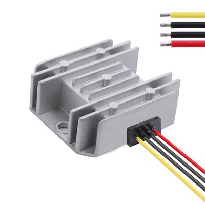 Waterproof DC Voltage Reducer, 12V, 24V Step Down to 9V 10A, Golf Cart, Car