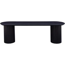Moe's Home Collection JD-1053-02-0 Povera Black Bench