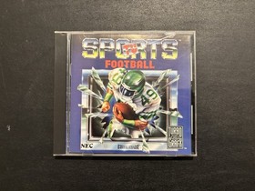 Tv Sports Football (Turbo Grafx 16 tg16) Complete in Case Turbografx Authentic