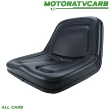 ALL-CARB Black High-Back  Lawn Mower Seat Universal  TM333BL