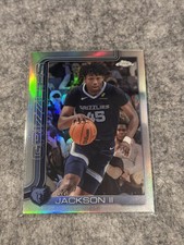 2025-26 Chrome Basketball GG Jackson II Prism Refractor SP #199