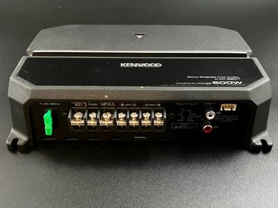 Kenwood KAC-5207 500 Watt 2 Channel Car Amplifier