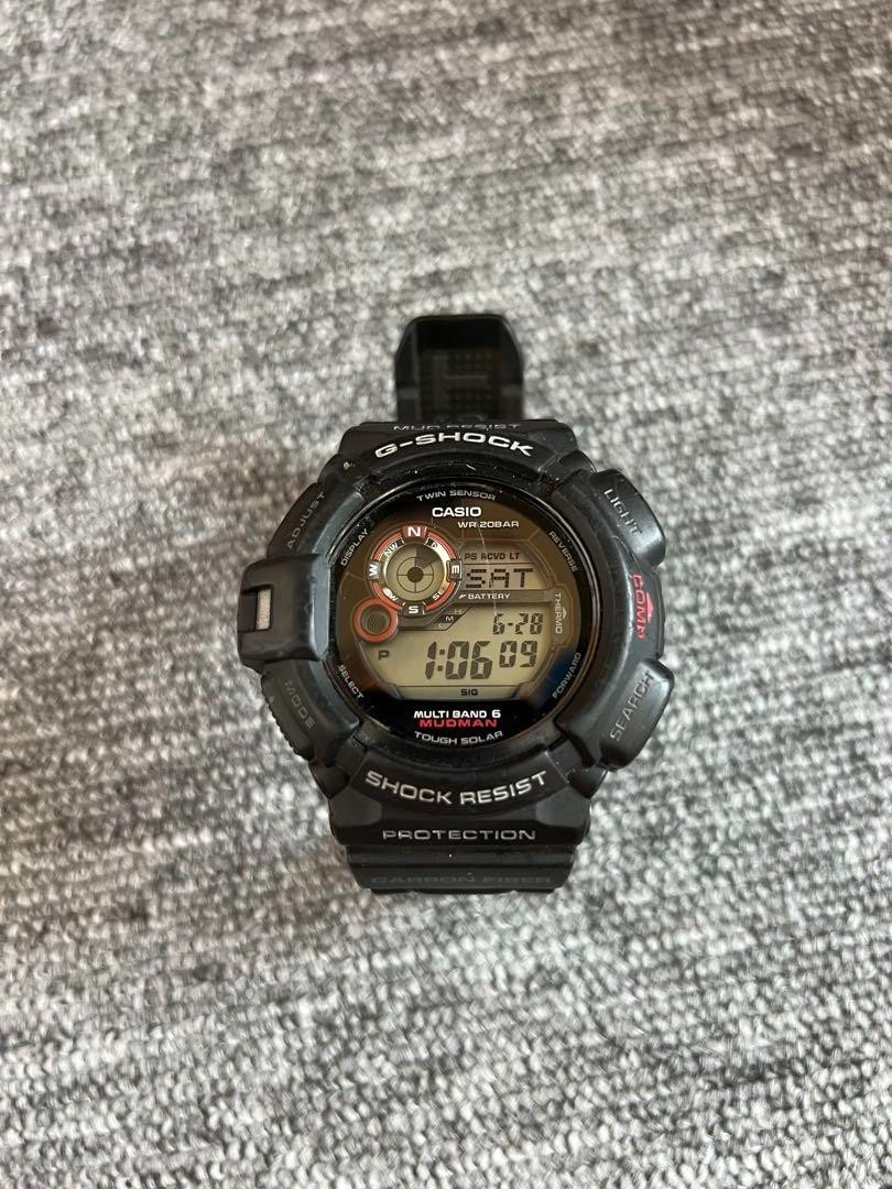 CASIO G-Shock Mudman GW-9300 Black Solar Atomic Radio Men's