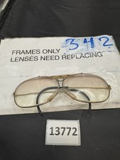 Vintage Bausch  Lomb B L Ray Ban 1/30 10k GO Glasses Aviator Shooter Coiled