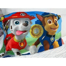 Paw Patrol Pillowcase Marshall Chase Nickelodeon Standard Kids Bedding Replace