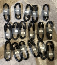 Lot of 17x Dell 6ft USB 3.0 SuperSpeed USB-A Male to USB-B Male Cable 5KL2E21501
