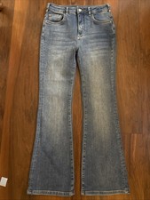 Pilcro Anthropologie Icon Flare Jeans 28 Petite High Rise Jeans