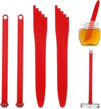 Canning Kit Set of 4 with Magnetic Lid Lifter and Bubble Remover Tool for Home